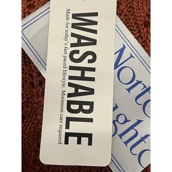 NWT VTG Norton McNaughton Women Open texture Knit Top Small Crew-neck USA Mature - Picture 12 of 16